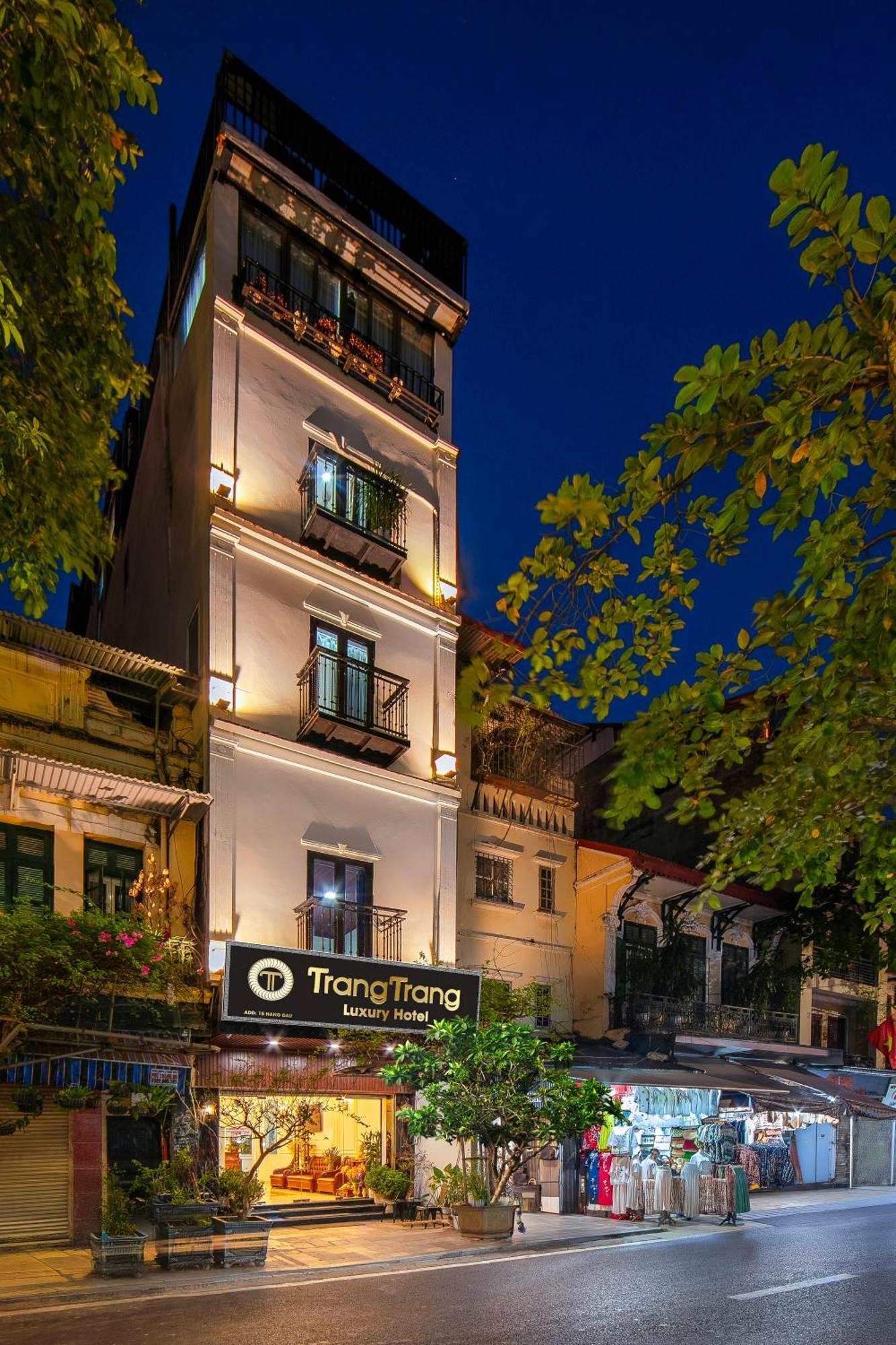 Trangtrang Luxury Hotel Hanoi Zewnętrze zdjęcie